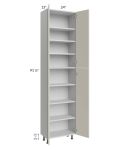 Milan Beige Matte 24x13x96 Pantry Cabinet (4 doors, 13" depth)