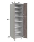 Milan Hazel 24x24x84 Pantry Cabinet (4 doors, 24" depth)