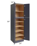 Vienna Indigo 24x24x84 Pantry Cabinet