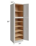 Salem Light Grey 24x24x84 Pantry Cabinet