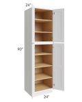 Stratus White 24x24x90 Pantry Cabinet