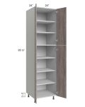 Milan Hazel 24x24x90 Pantry Cabinet (4 doors, 24" depth)