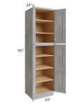Gramercy Grey Mist 24x24x90 Pantry Cabinet