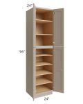 Tuscan Oyster 24x24x96 Pantry Cabinet