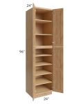 Midtown Timber Shaker 24x24x96 Pantry Cabinet