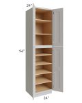 Salem Light Grey 24x24x96 Pantry Cabinet