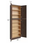 Union White 30x12x90 Pantry Cabinet 