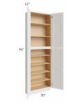 Tuscan Cloud 30x12x96 Pantry Cabinet 