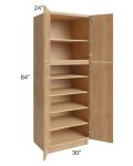 Vienna Timber 30x24x84 Pantry Cabinet