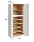 Salem White 30x24x84 Pantry Cabinet