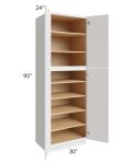 Vienna Cloud 30x24x90 Pantry Cabinet