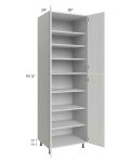 Milan Cream 30x24x96 Pantry Cabinet (24" depth)