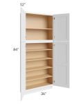 Salem White 36x12x84 Pantry Cabinet