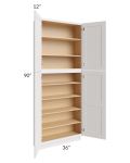 Midtown Cloud Shaker 36x12x90 Pantry Cabinet