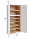 Midtown Cloud Shaker 36x24x84 Pantry Cabinet