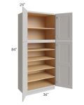 Salem Light Grey 36x24x84 Pantry Cabinet