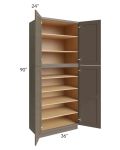 Tuscan Stone 36x24x90 Pantry Cabinet