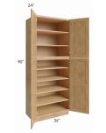Midtown Timber Shaker 36x24x90 Pantry Cabinet