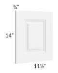 Lakewood White 12x15 Wall Decorative Door
