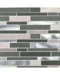 Urban Loft Interlocking Glass & Metal Tile