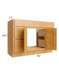 Royal Oak 48" Vanity Sink Base Cabinet 