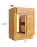 Royal Oak 24" Vanity Sink Base Cabinet with Drawers on the Right