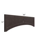 Brazilian Shaker 48x12 Arched Valance