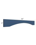 Portland Navy Blue 54" Valance (Trimmable)