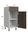 Milan Cafe 15" Vanity Base Cabinet