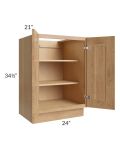Tuscan Timber 24" Full Height Door Vanity Base Cabinet