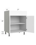 Milan White Matte 27" Vanity Base Cabinet