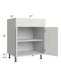 Milan Cream 27" Vanity Base Cabinet