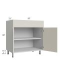 Milan Beige Matte 33" Vanity Base Cabinet