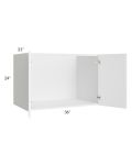 Venetian White Matte 36" Hanging Vanity Sink Base Cabinet
