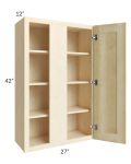 Unfinished Shaker 27x42 Wall Blind Cabinet