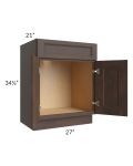 Tuscan Kona Brown 27" Vanity Sink Base Cabinet