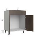 Milan Cafe 27" Vanity Sink Base Cabinet