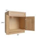 Tuscan Timber 30" Vanity Sink Base Cabinet