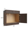 Tuscan Kona Brown 36" Vanity Sink Base Cabinet