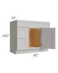 42" Vanity Sink and Drawer Combo