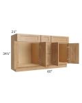 Tuscan Timber 60" Vanity Sink and Drawer Combo