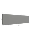 Milan Grey Gloss 96" Straight Valance