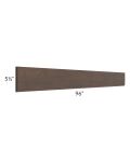 Vienna Kona Brown 96" Straight Valance