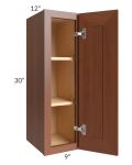 Phoenix Caramel Glaze 9x30 Wall Cabinet