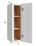 Asheville White Shaker 09x30 Wall Cabinet 