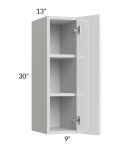 Milan White Gloss 9x30 Wall Cabinet