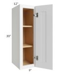 Alpine White Shaker 09x30 Wall Cabinet 