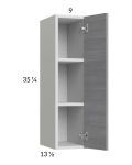 Euro Grey 9x35-1/4 Wall Cabinet