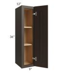Southport Espresso Shaker 9x36 Wall Cabinet