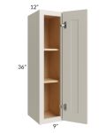 Asheville Cloud Shaker 09x36 Wall Cabinet